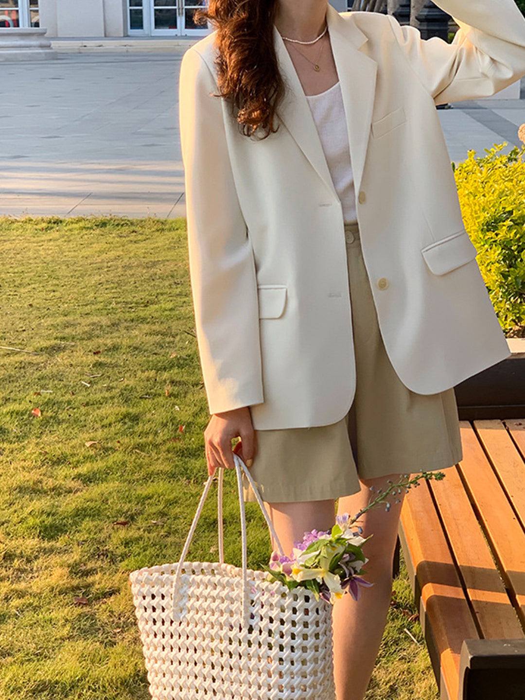 Gianna French Style Blazer Roselili