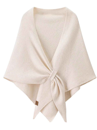 Zoey Classic Solid Color Knitted Shawl