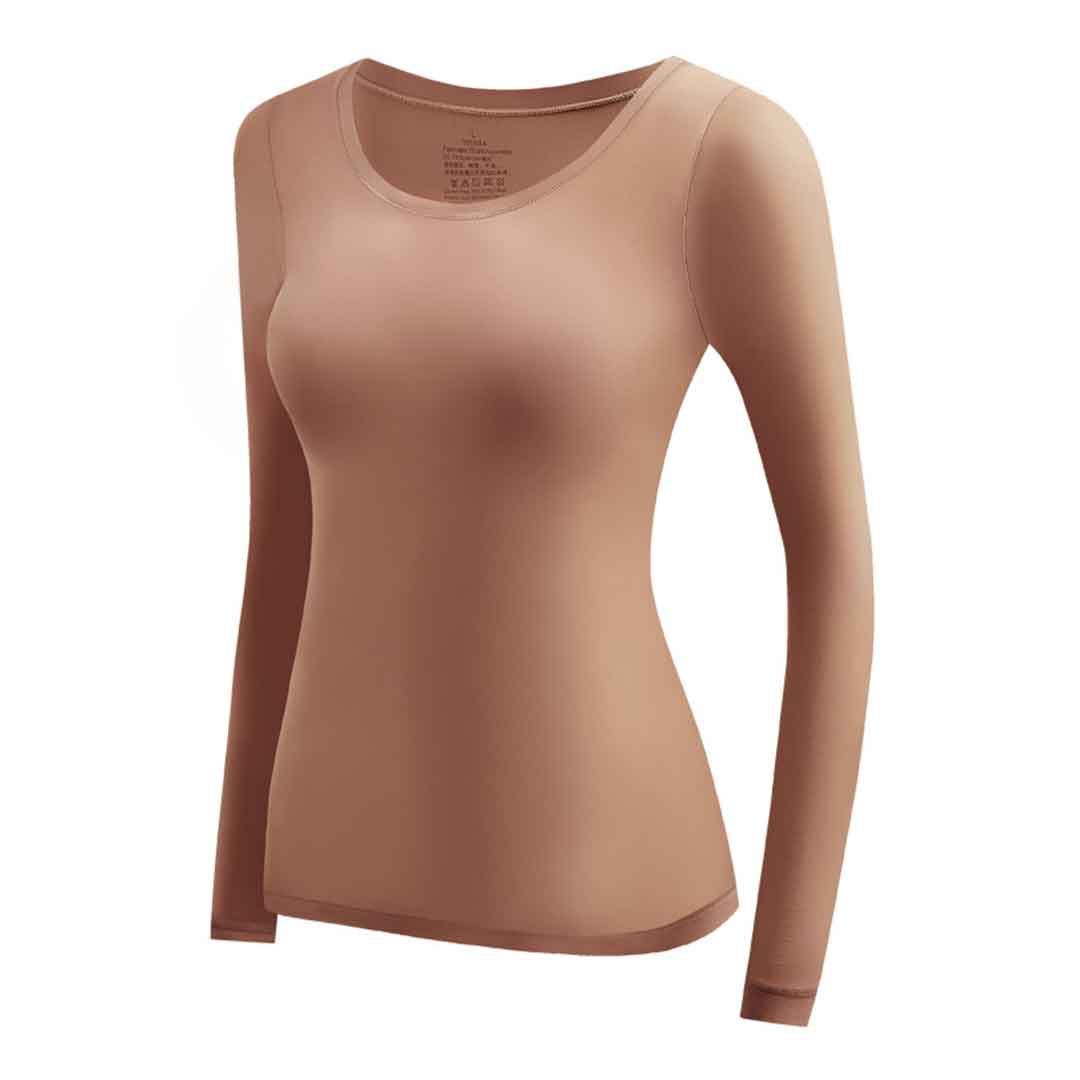 2pcs Women'S Crew Neck Ultra-Thin Underwear Set