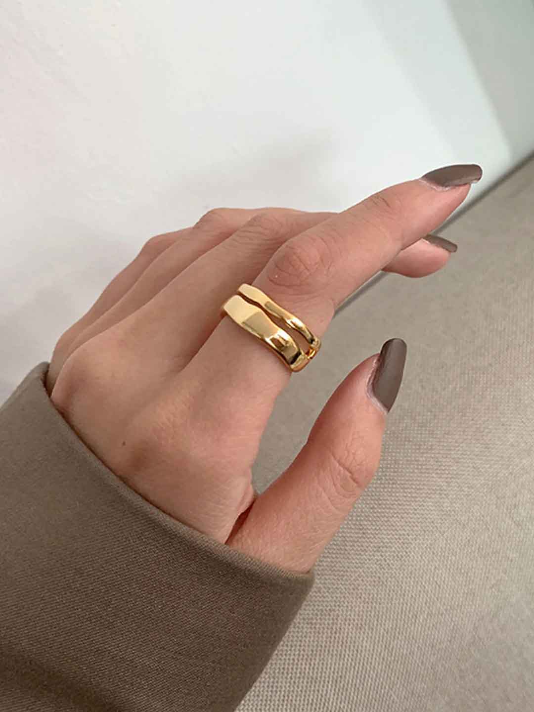 Open Adjustable Ring