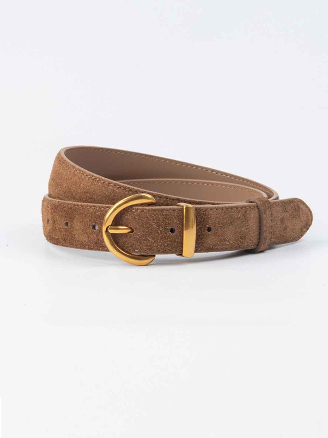 Retro Suede Belt