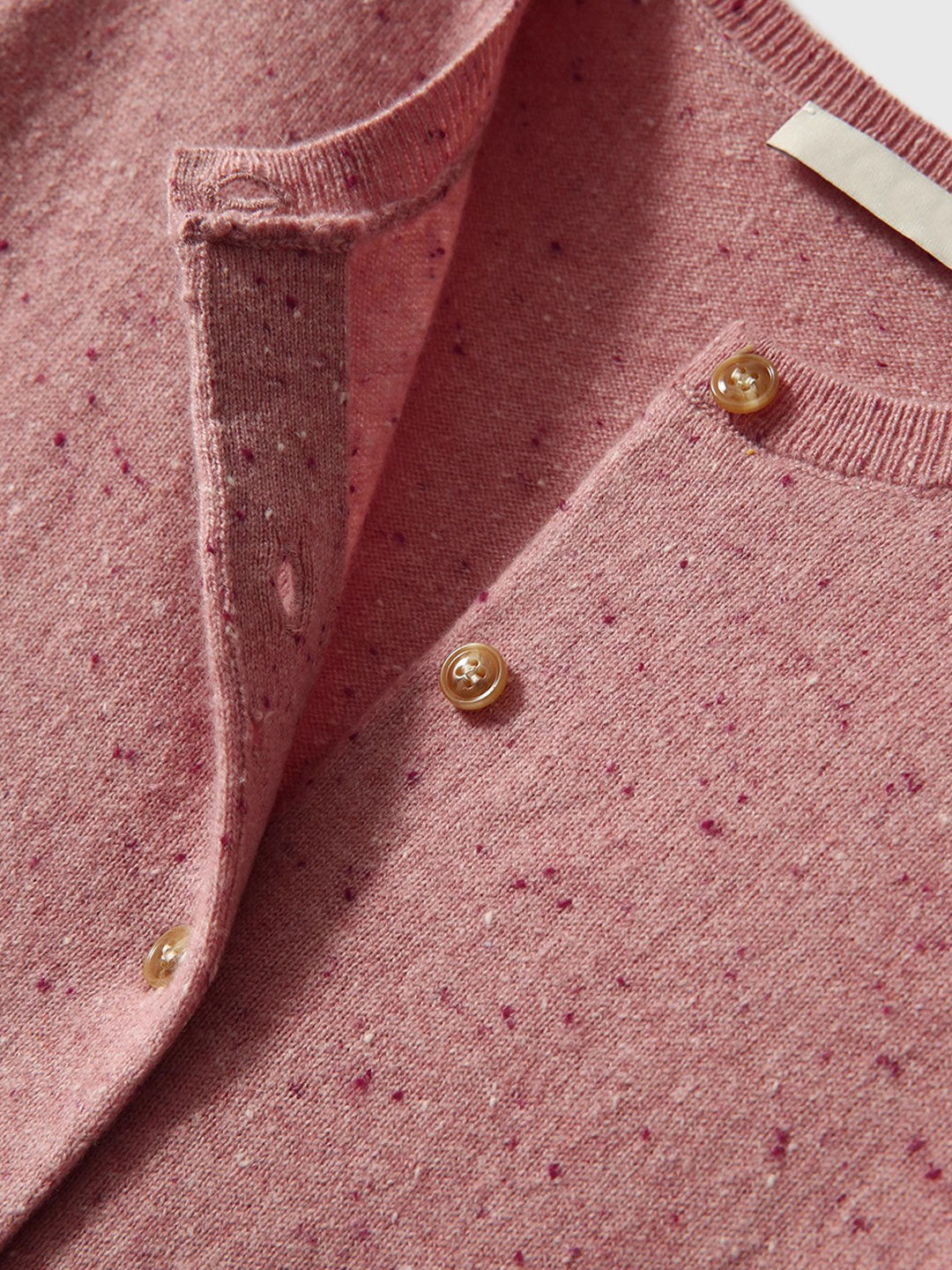 Grace Classic Crew Neck Solid Color Knitted Cardigan