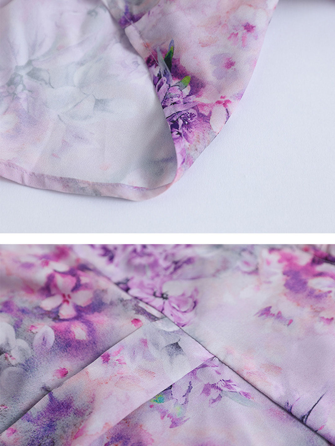 Raya Classic Printed Floral Chiffon Top