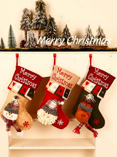 Christmas Sock Gift Bag