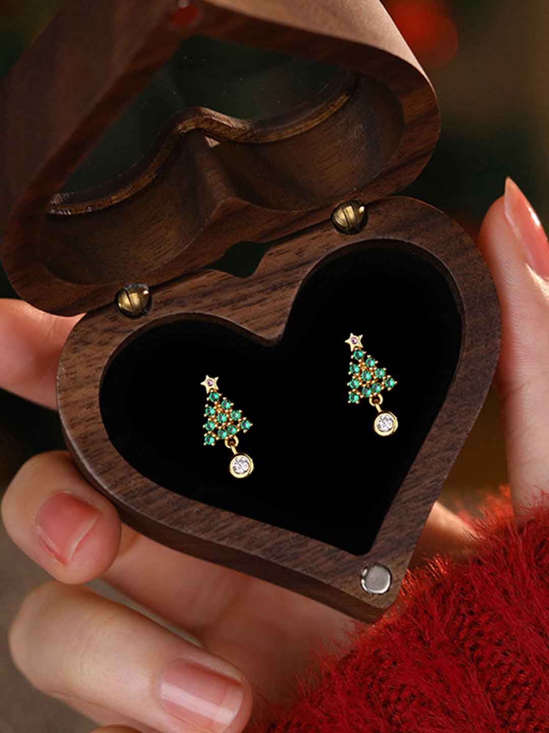Christmas Tree Earrings