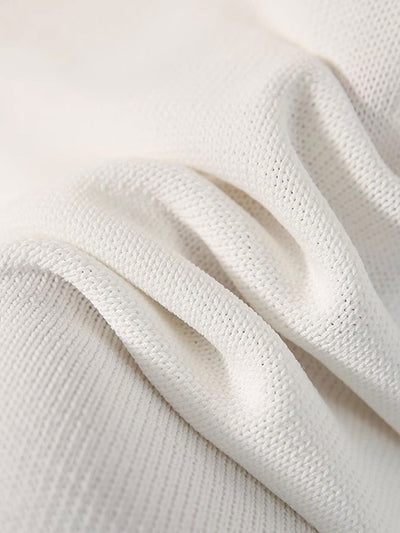 Ella Daily Crew Neck Hollowed Crochet Top