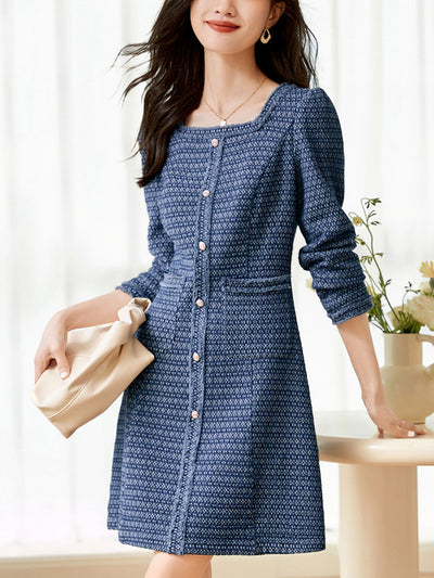 Bailey Casual Denim A-line Dress