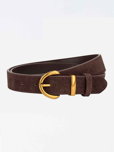 Retro Suede Belt