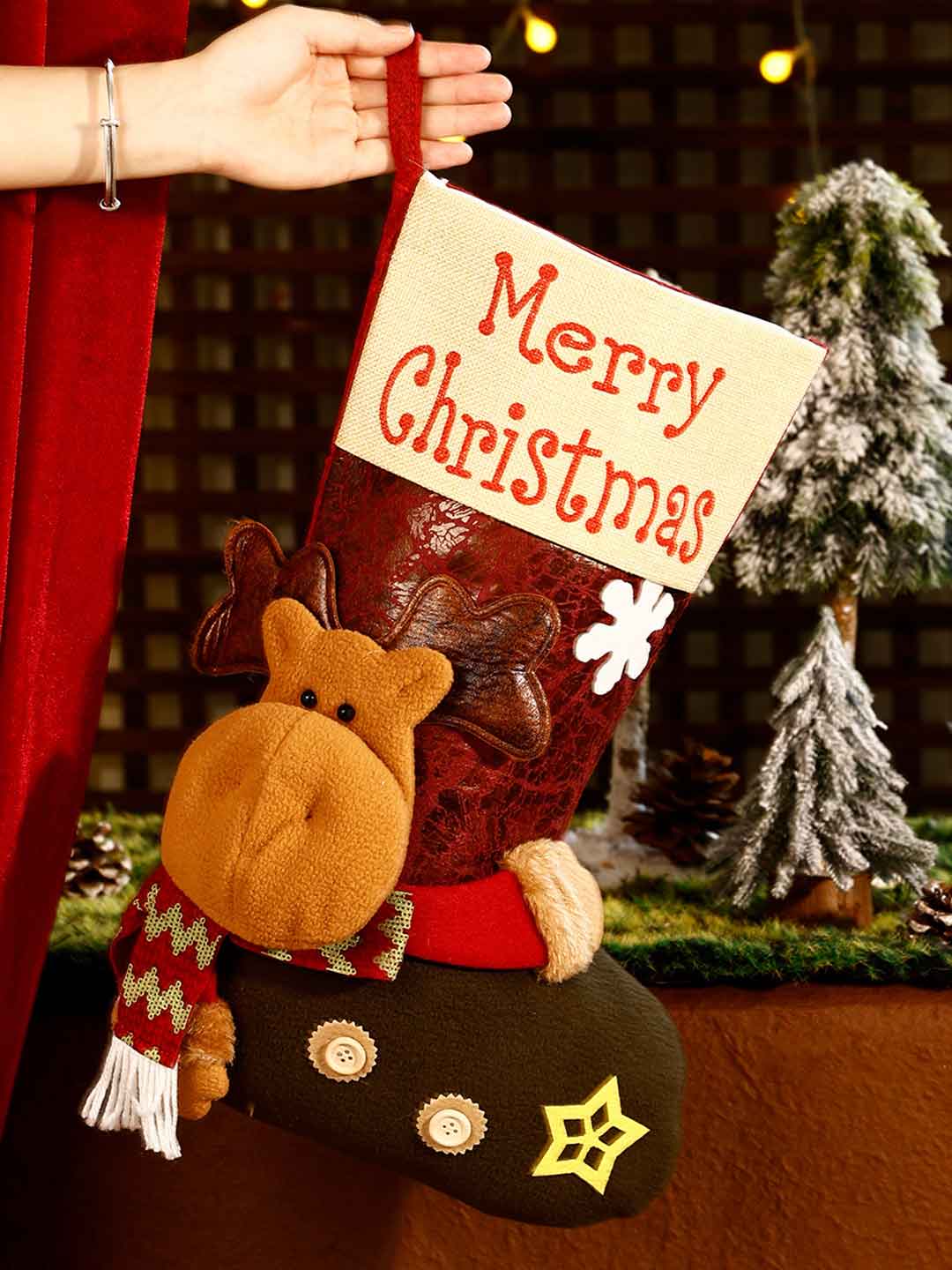 Christmas Sock Gift Bag