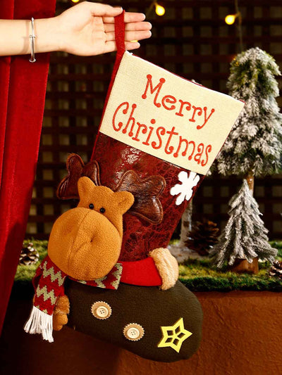 Christmas Sock Gift Bag