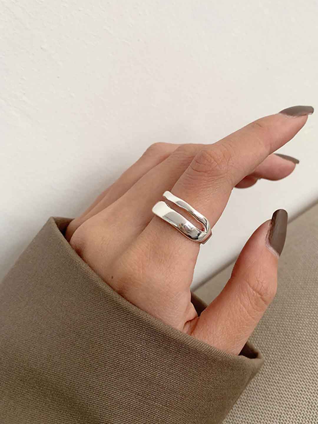 Open Adjustable Ring