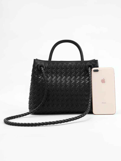 Metal Cord Buckle Handbag