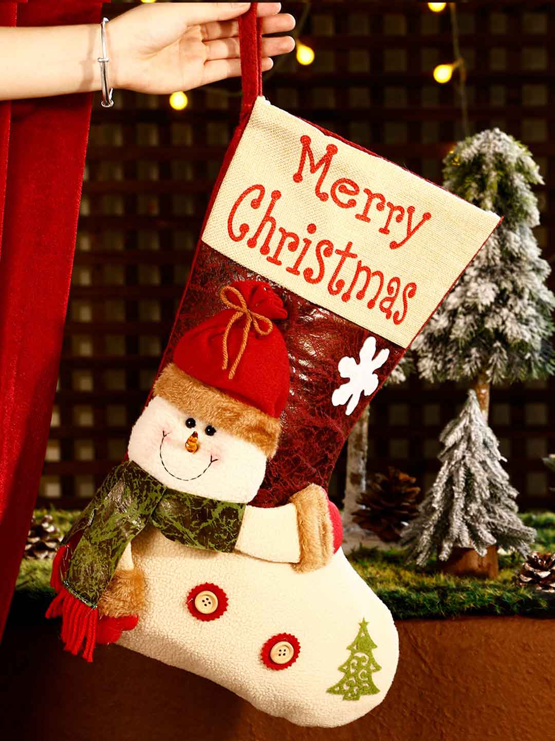 Christmas Sock Gift Bag