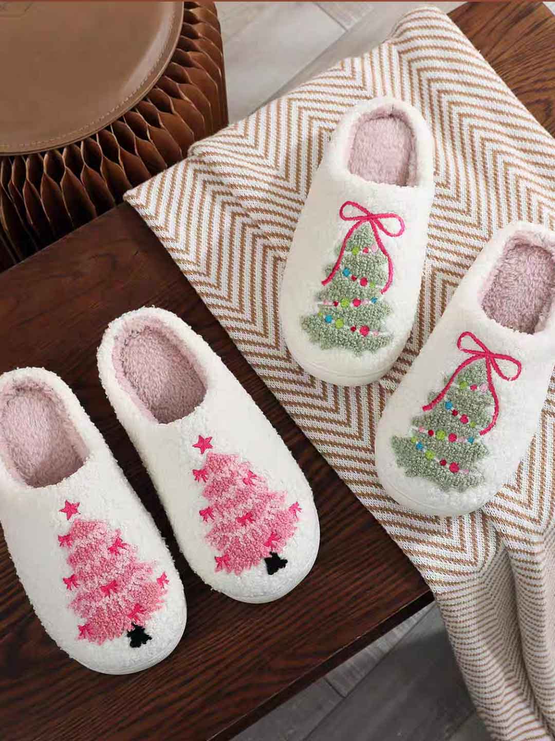 Christmas Style Home Slippers