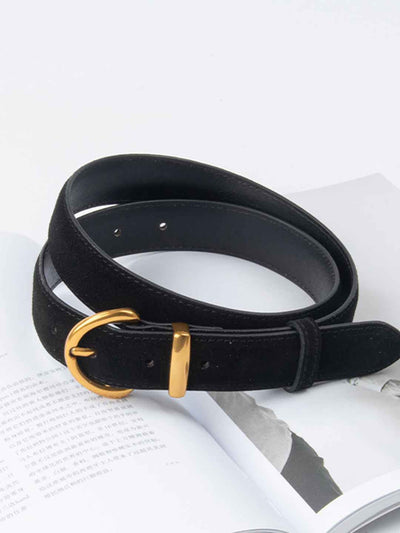 Retro Suede Belt