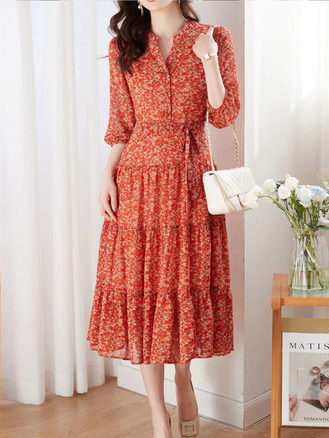 alexis red floral dress Alexis | Dresses | Alexis Red Floral Lace Bell Sleeve Off Shoulder Mini Dress Xs Black Velvet Trim