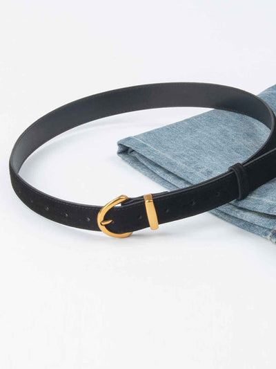 Retro Suede Belt