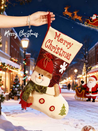 Christmas Sock Gift Bag