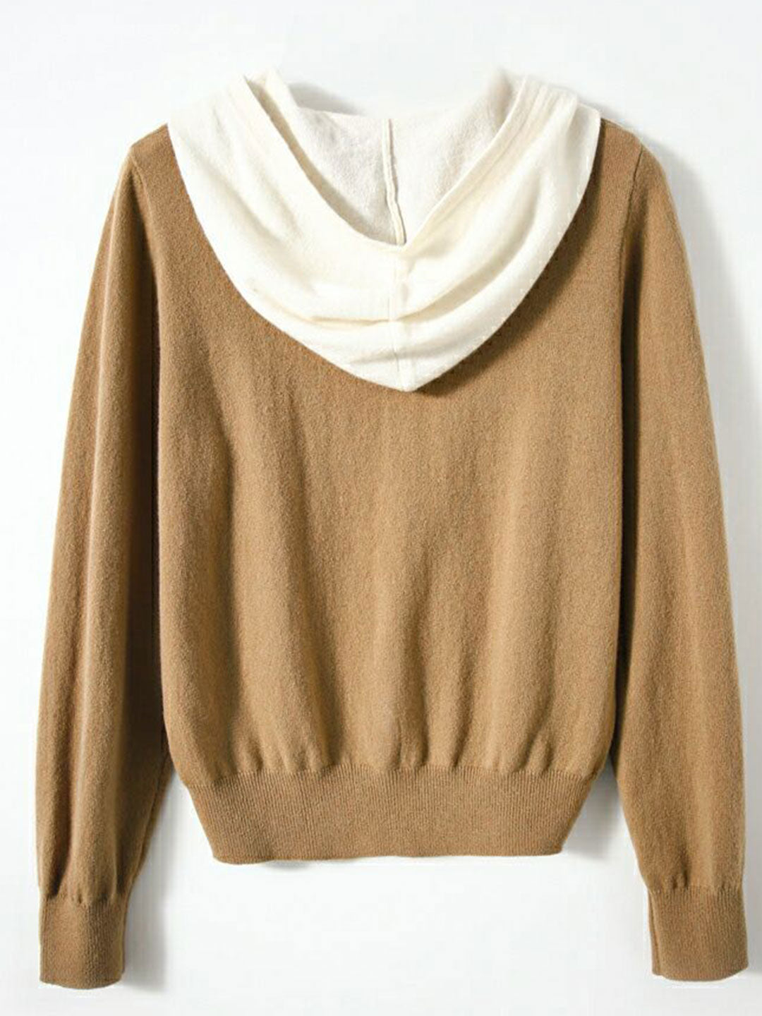 Ava Casual Hooded Knitted Sweater