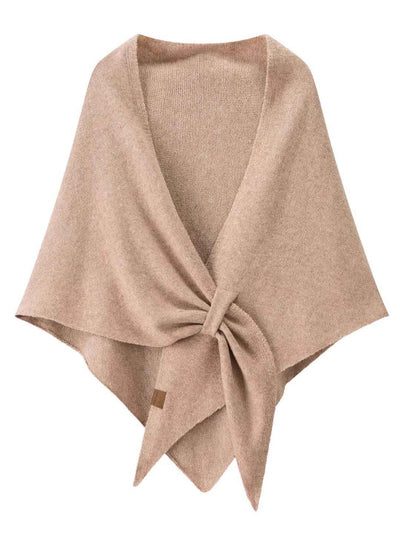 Zoey Classic Solid Color Knitted Shawl