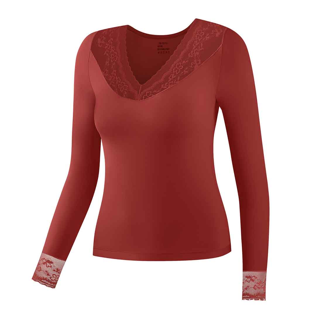 2pcs Women'S Lace V-Neck Tight Underwear Set