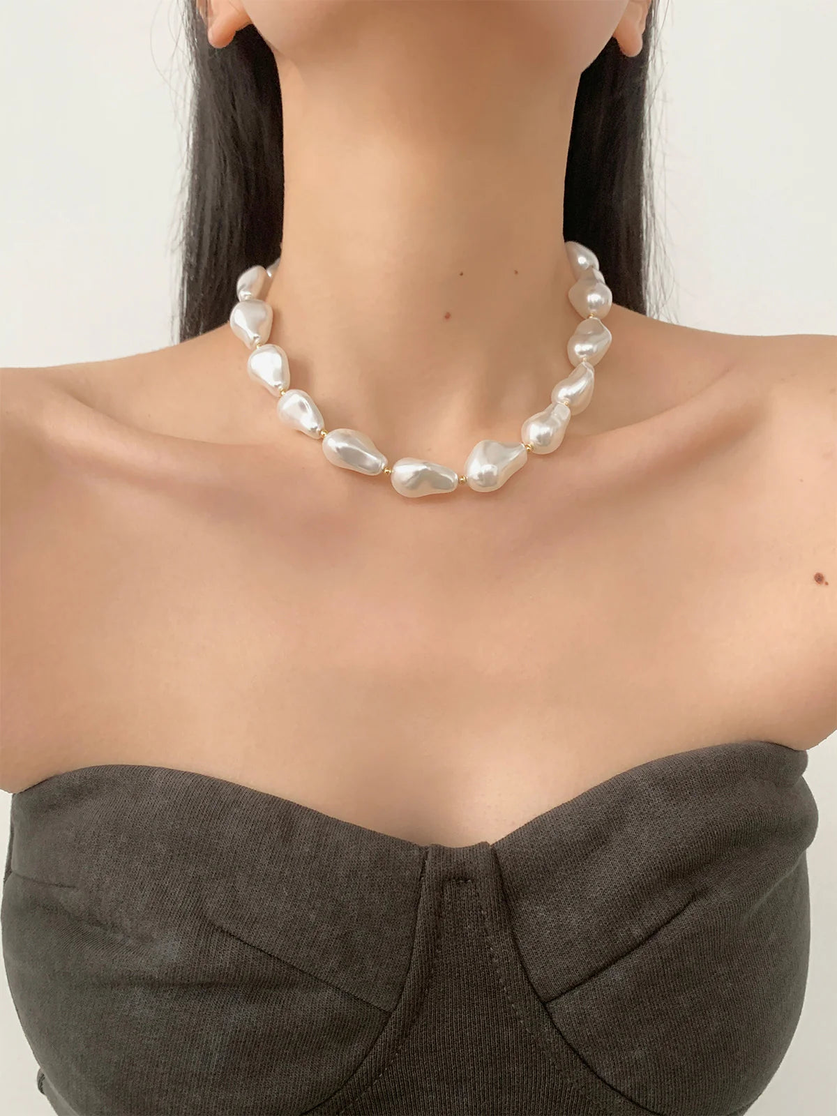 Pearl Resin Necklace