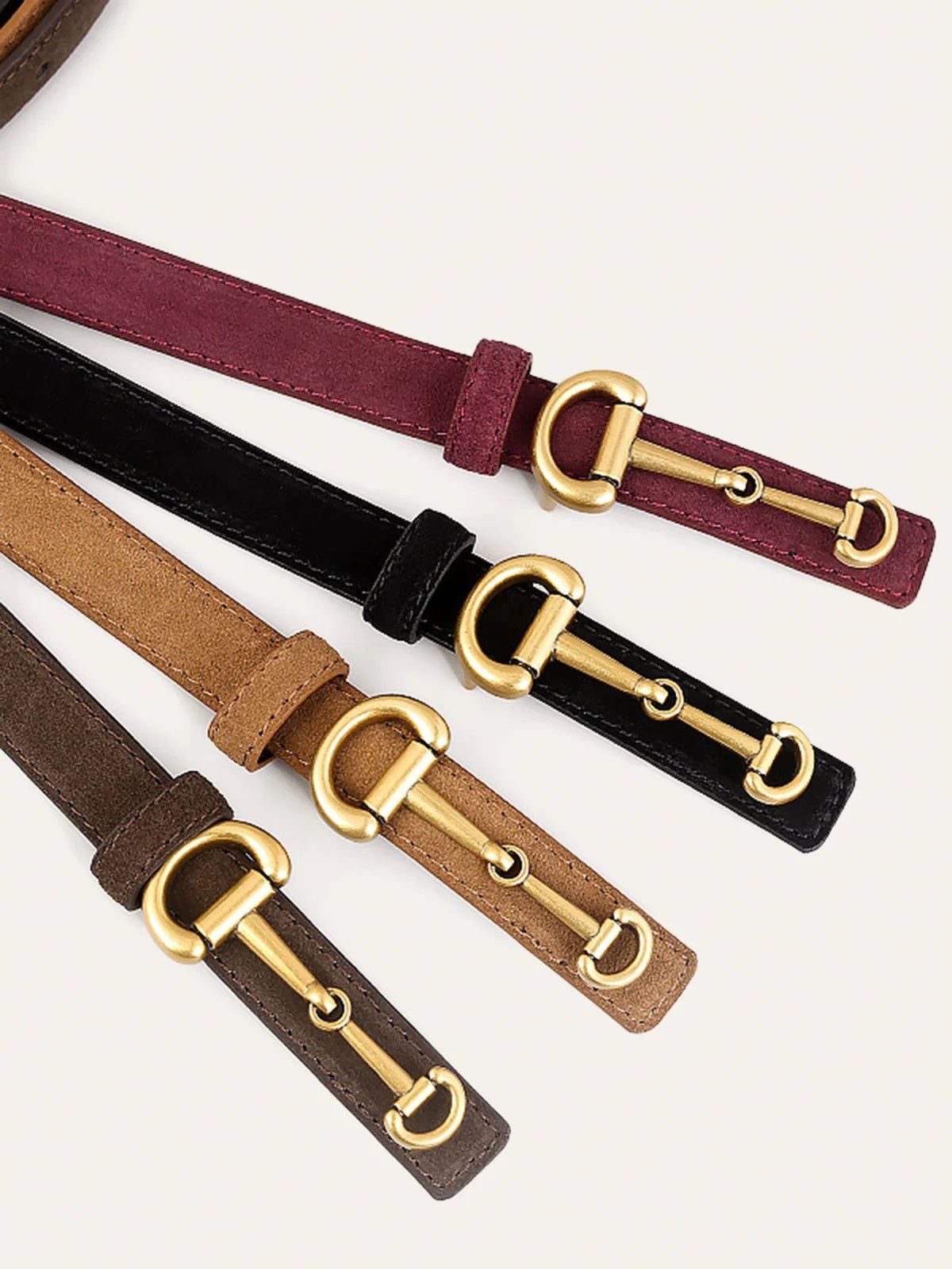 Horsebit Buckle Belt