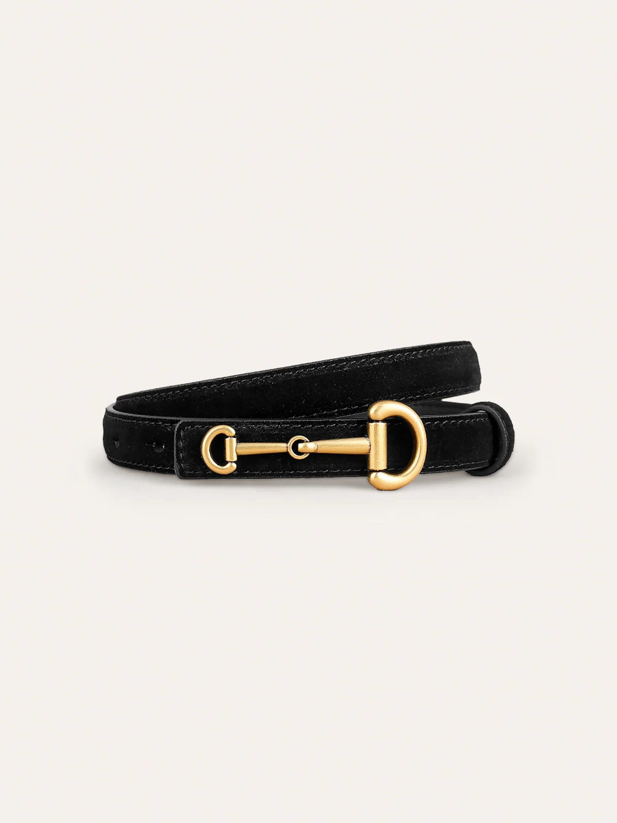 Horsebit Buckle Belt