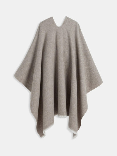 Faux Cashmere Cape