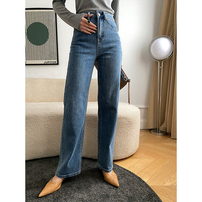 Chloe Classic High-Waisted Wide Leg Jeans