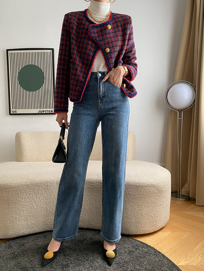 Chloe Classic High-Waisted Wide Leg Jeans