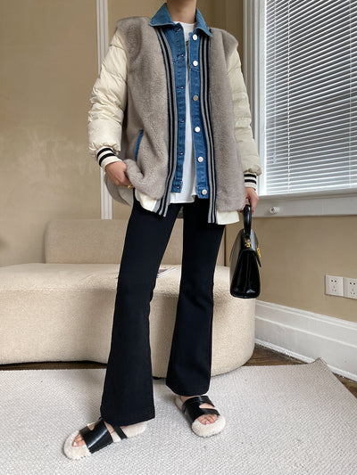 Sophia Classic Flared High-Waisted Jeans