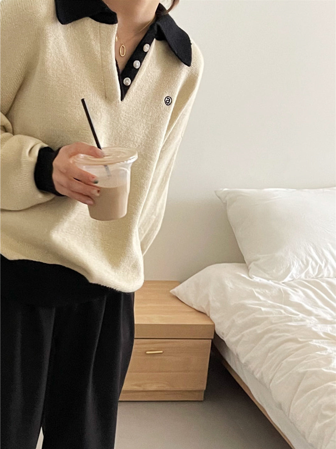 Nataly Classic Pullover Knit Sweater