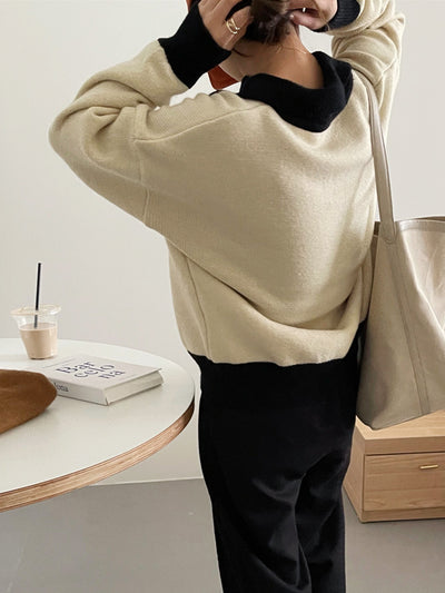 Nataly Classic Pullover Knit Sweater