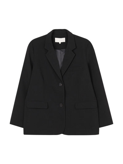 Gianna French Style Blazer-Black