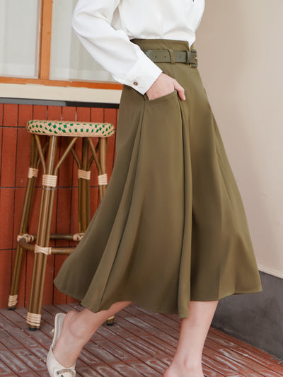 Frederica French Style A-line Skirt