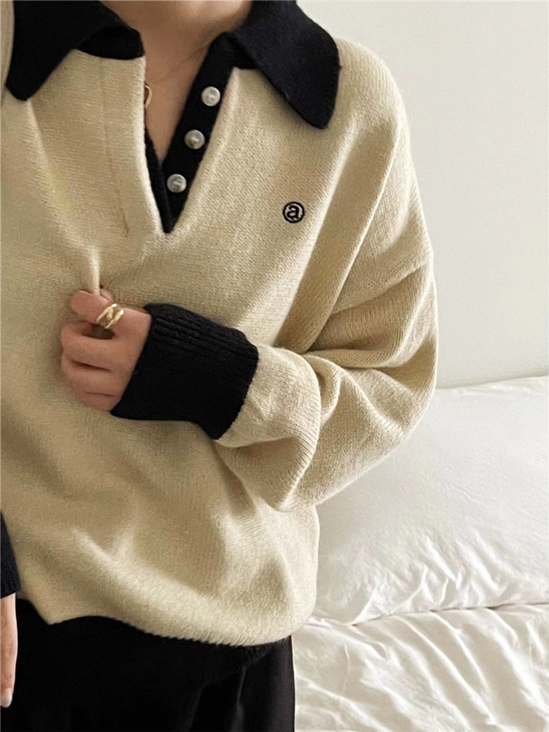 Nataly Classic Pullover Knit Sweater