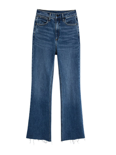 Carol Retro High Waist Cotton Jeans